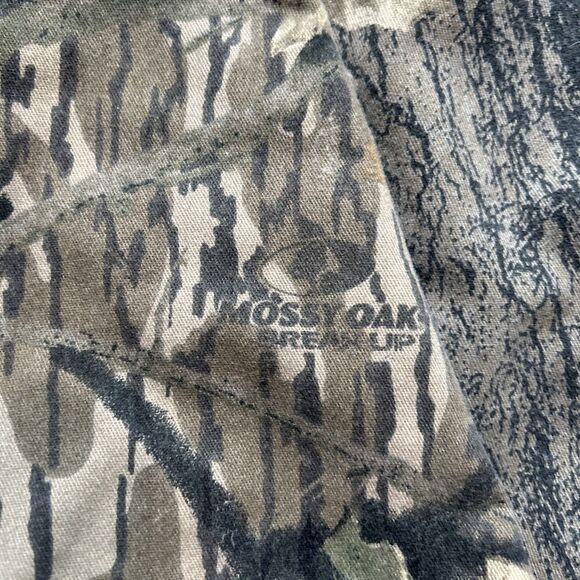 Vintage Berne Gunflint Camo Quilted Jacket Men XL Mossy Oak Made in USA - Picture 2 of 11